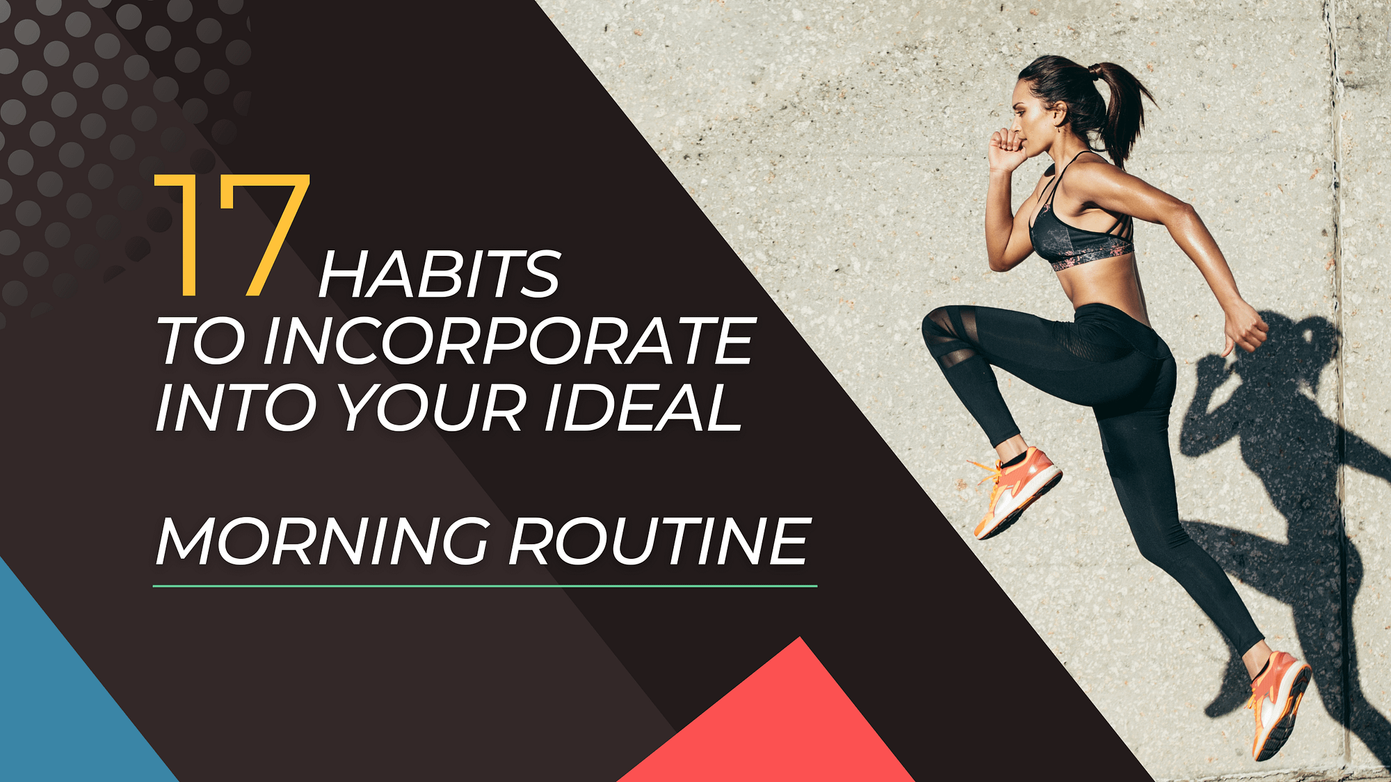 17 morning habits with girl exercising