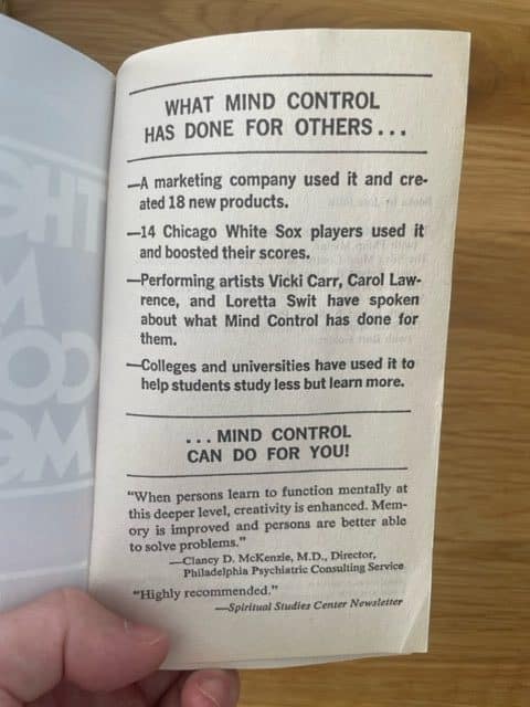 The Silva Mind Control Method Book