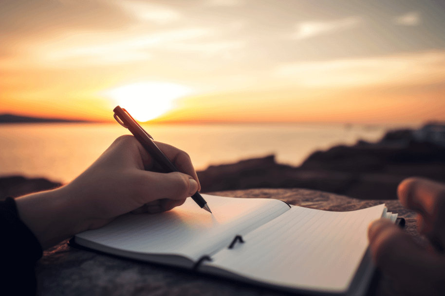 overcome anxiety with journaling